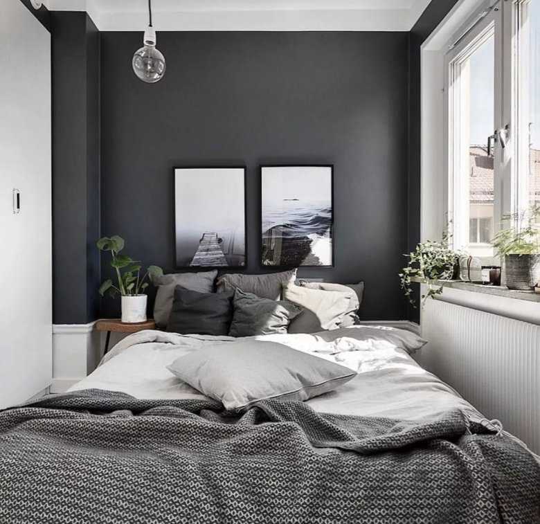 Серая спальня – шикарные идеи дизайна и лучшие варианты украшения (100 фото)