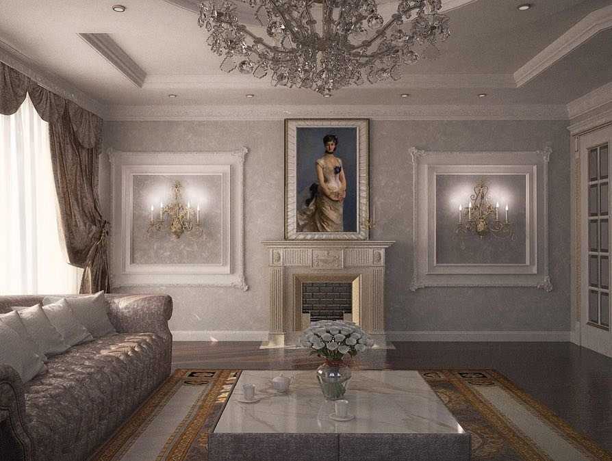 Дизайн стен в гостиной (87 фото): современные идеи отделки стенок, варианты окраски