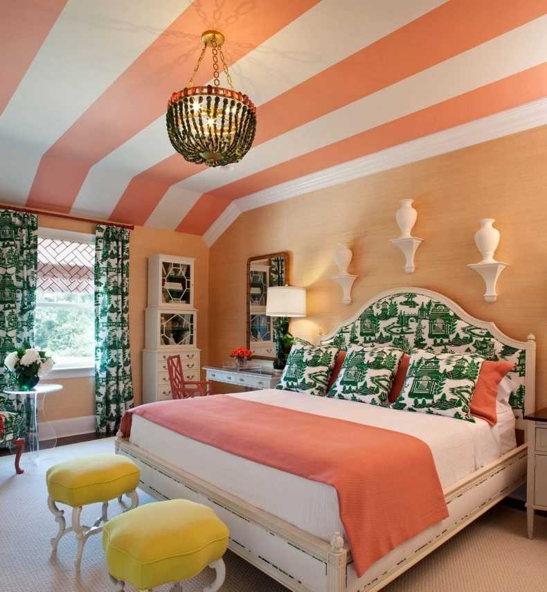 Розовые шторы в спальне (43 фото): серый интерьер со шторами нежно-розового цвета и другие варианты
