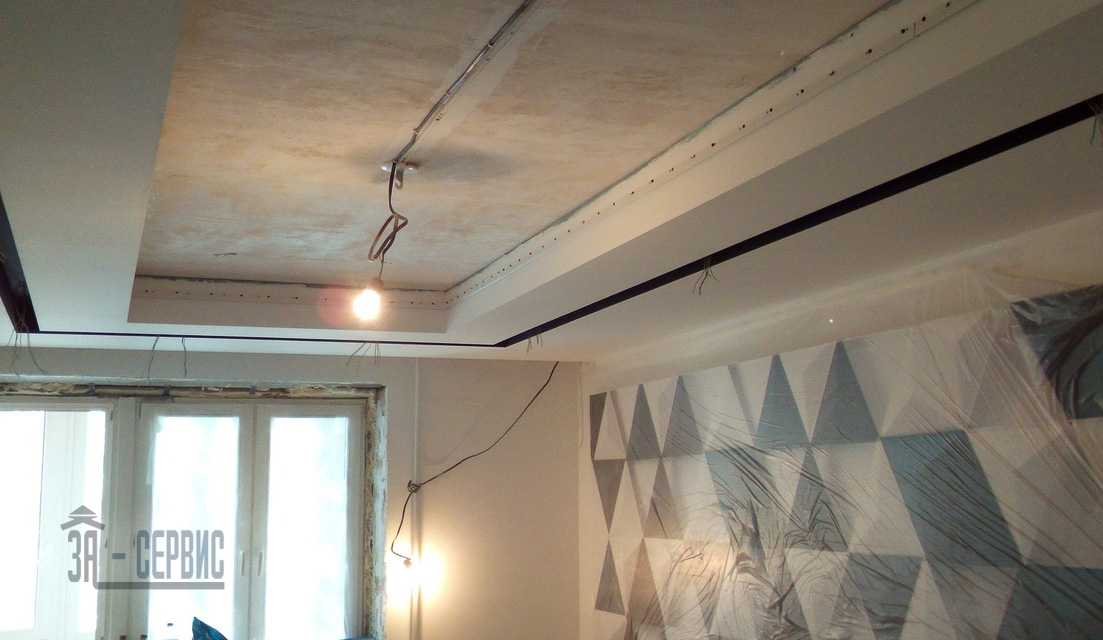 Потолки из гипсокартона в интерьере (150+ фото)